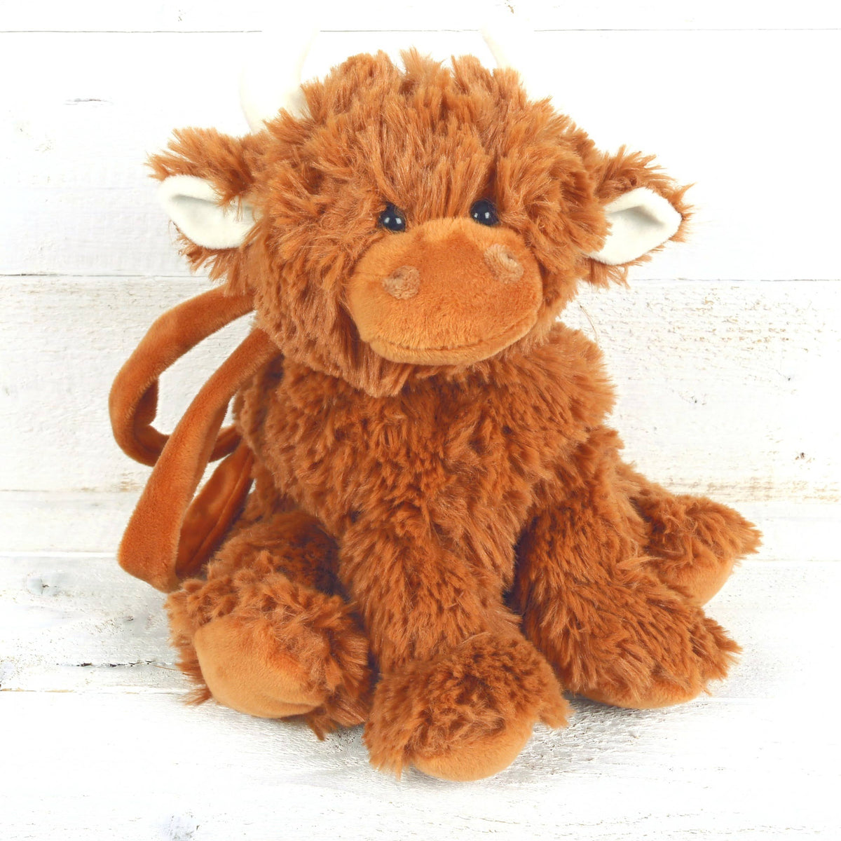 Jomanda Soft Toys & Accessories - Highland Cow Plush Baby Soft Toy Handheld Bag