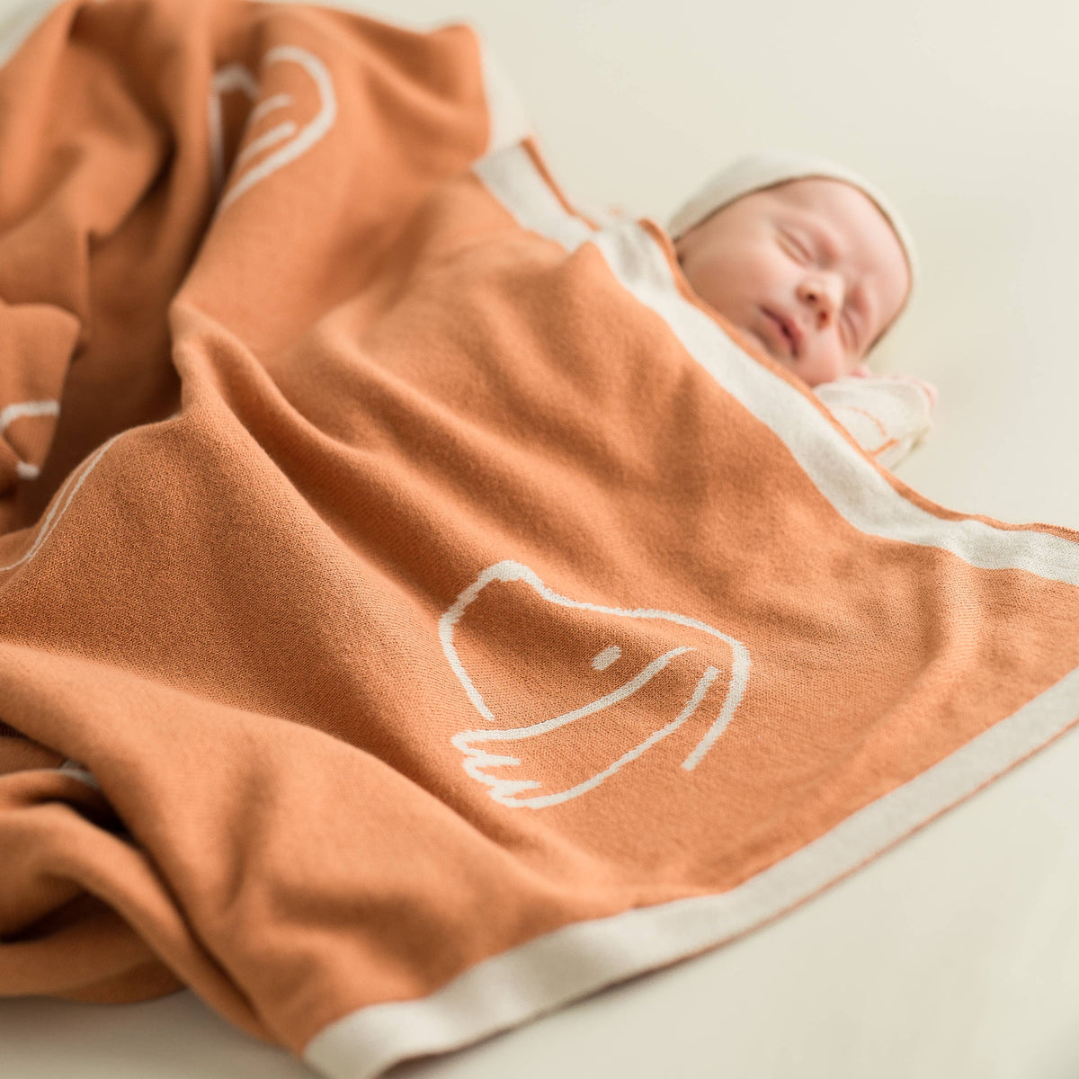 Micu Micu - Baby Blanket With Cute  Dog Design
