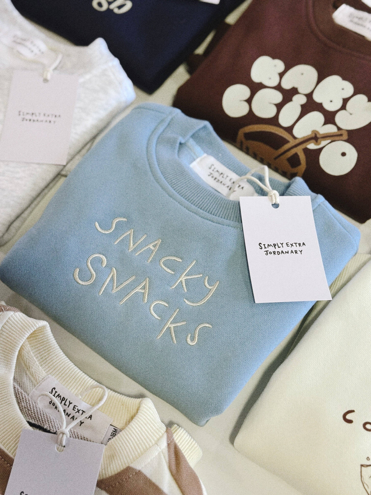 Snacky Snacks Nappy Naps |  Children's Sweatshirt