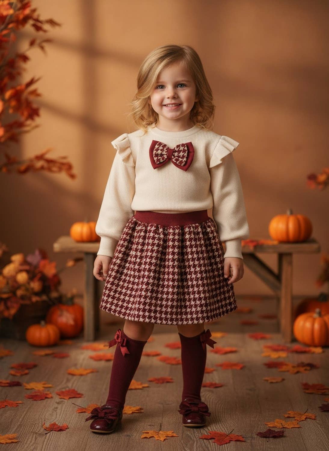 Beau Kid Jumper and Skirt 2 piece set - 238683 a