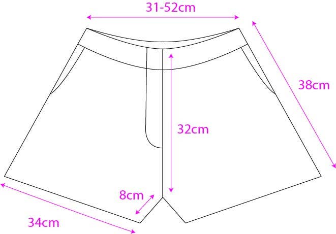 Lurex Threaded Relaxed Shorts