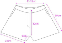Lurex Threaded Relaxed Shorts