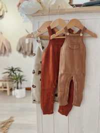 Knit Baby Dungarees