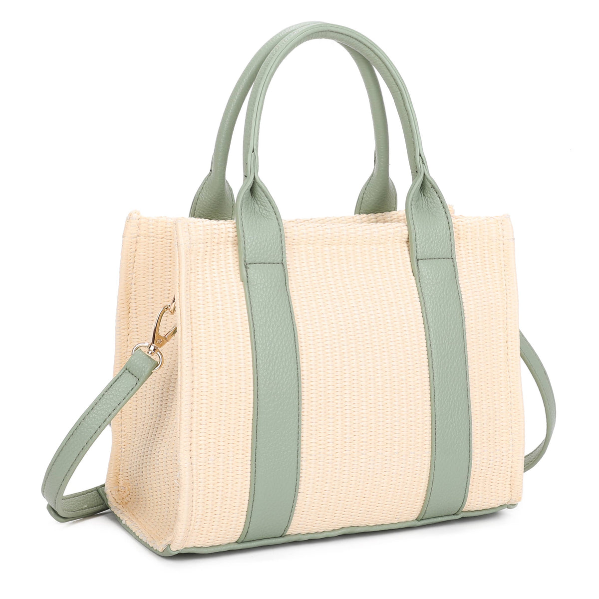JM1571 Straw Tote Bag Summer Beach Style