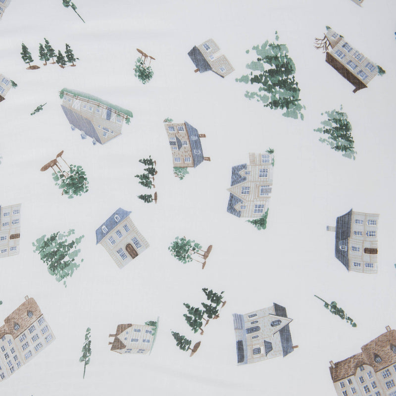 Banks-Lyon Botanical - Bamboo Baby Swaddle Blanket, Home Print