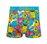 Mr Men Multi - Mens Cotton Boxer Shorts