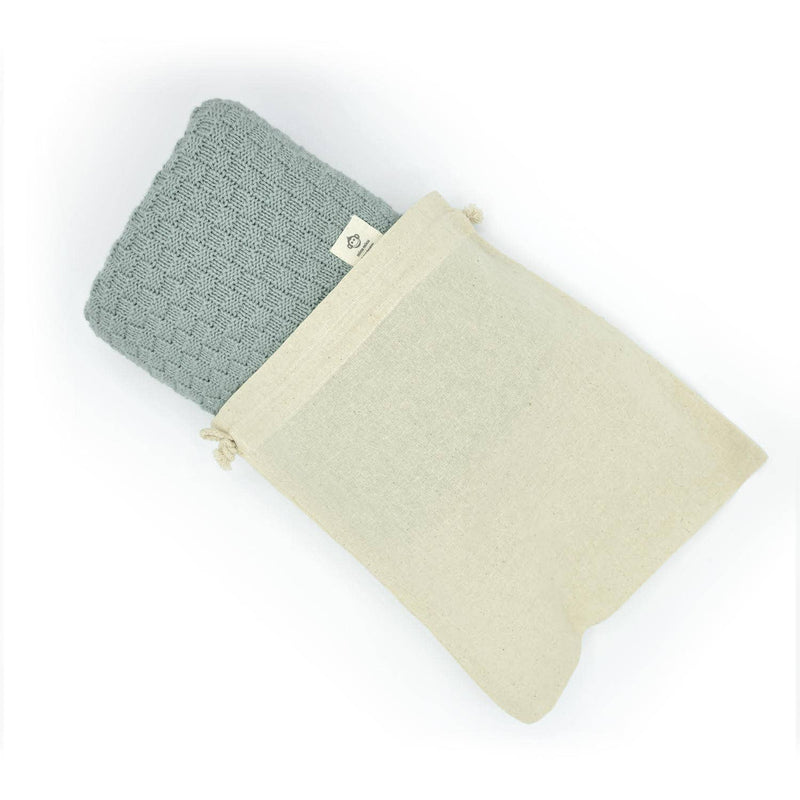 Square Blue Baby blanket