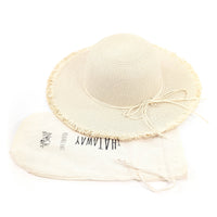 Women's Tree of Life Wide Brim Foldable Hat (57cm) - Natural