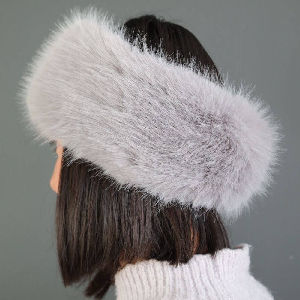Cosy Ear Warmer Faux Fur Winter Headband SD125