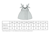 Baby / Girl Summer Muslin Dress Sage Green 100% Cotton
