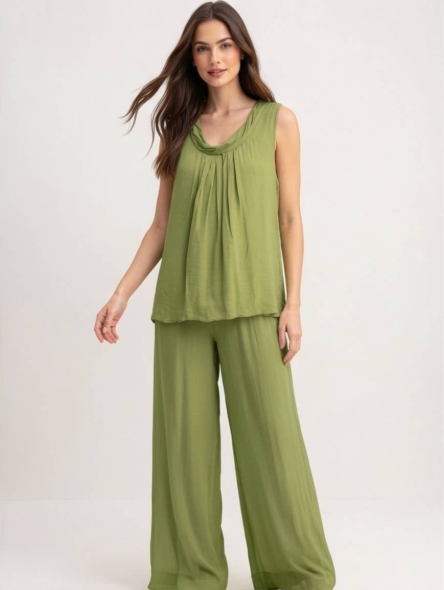 Silk Puff Vest