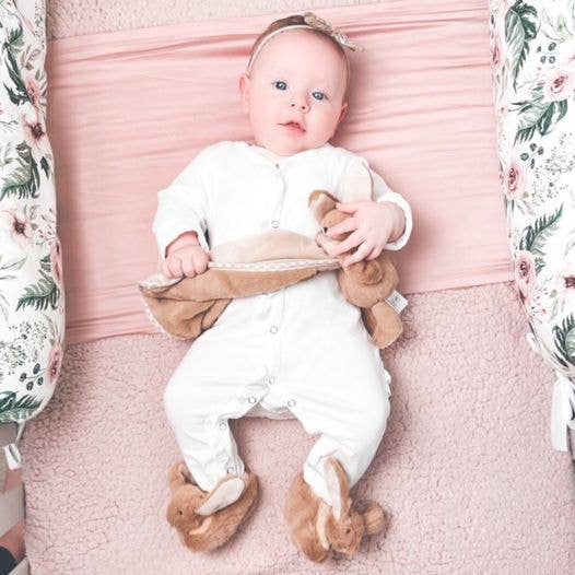 Bunny Baby Soft Slippers - (0-6months)