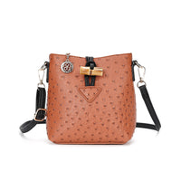 The Small Bamboo Fastening Bucket Bag Mobile Bag-S9353