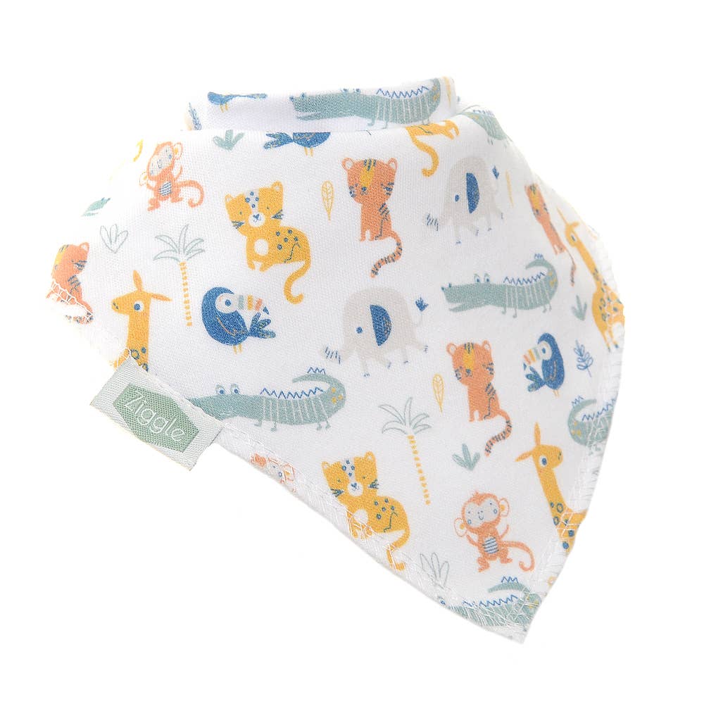 Savanna Animals Bib Set