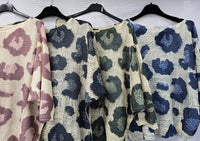 Big Leopard Fine Mesh Knit