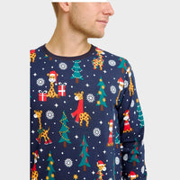 The Giraffe Christmas Pajamas – Men