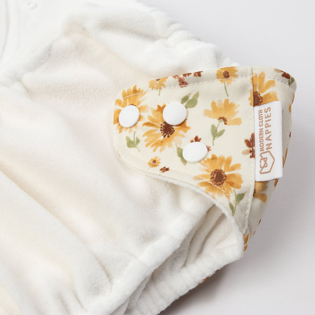 One Size All-In-One Reusable Cloth Nappy - Dottie - Sage