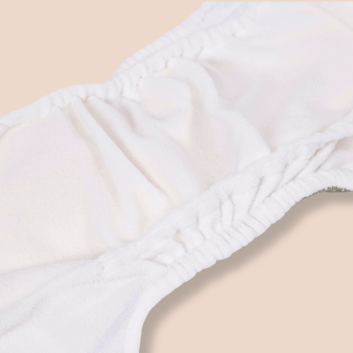 One Size All-In-One Reusable Cloth Nappy - Dottie - Sage