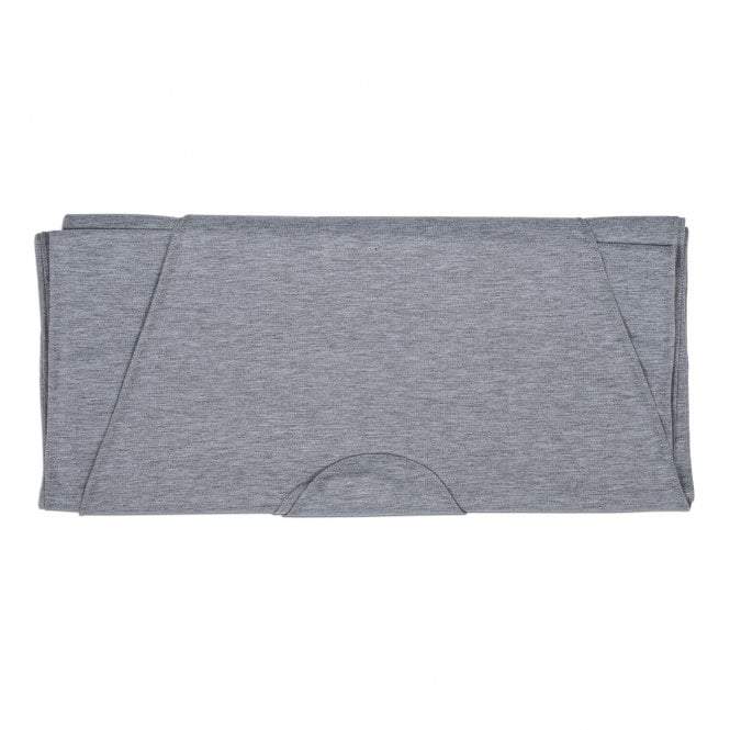 Organic Baby Wrap Carrier - Grey Melange-Clearance